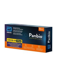 Panbio - 1 Auto-test de COVID-19 e Influenza A y B