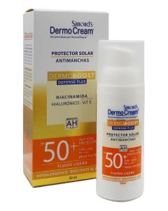 DermoBoost Defense Plus - 50ml Protector Solar FPS50+