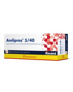 Amlipross 5/40 - 30 Comprimidos Recubiertos