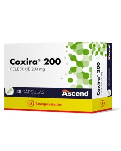 Coxira 200 - 200mg Celecoxib - 30 Cápsulas
