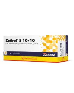 Zetirol S 10/10 - 28 Comprimidos