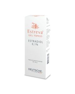 Estreva - 0,1% Estradiol - 50grs Gel Tópico