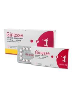 Ginesse - 21 Comprimidos Recubiertos - Anticonceptivo Oral