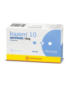 Irazem - 10mg Aripiprazol - 30 Comprimidos