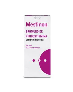 Mestinon - 60mg Bromuro de Piridostigmina - 100 Comprimidos