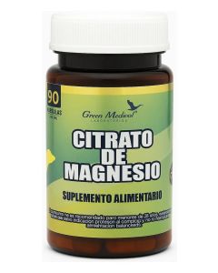 Green Medical - 500mg Citrato de Magnesio - 90 Cápsulas