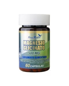 Green Medical - 500mg Magnesio Glicinato - 60 Cápsulas