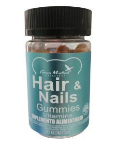 Green Medical - Gummies Hair & Nails - 30 Gomitas