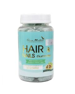Green Medical - Gummies Hair & Nails - 60 Gomitas