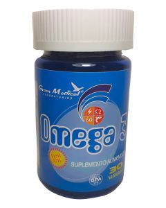 Green Medical - 1000mg Omega 3 - 30 Cápsulas Blandas