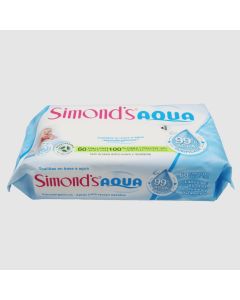 Simond's Aqua - 60 Toallitas Húmedas
