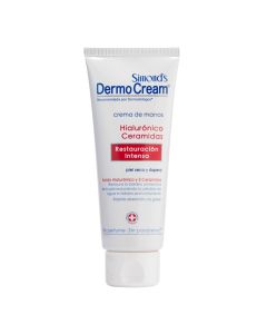DermoCream Hialurónico Ceramidas Reparación Intensa - 80ml Crema de Manos Piel Seca