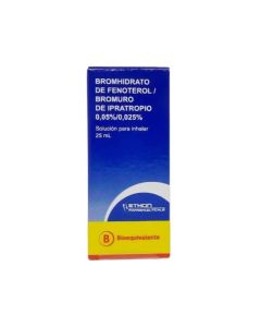 Ethon - 0,05% Fenoterol / 0,025% Ipratropio - 20ml Solución para Inhalar
