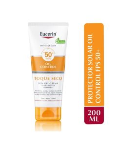 Eucerin Oil Control 200ml Protector Solar FPS50+ Sun Gel Corporal