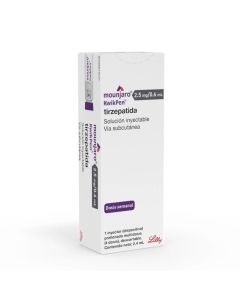 Mounjaro Tirzepatida 2,5mg/0,6ml Solución Inyectable 4 Dosis