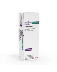 Mounjaro Tirzepatida 7,5mg/0,6ml Solución Inyectable 4 Dosis