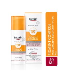 Eucerin Pigment Control 50ml  Protector Solar FPS50+ Sun Fluid