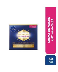 Nivea Cellular Luminous 630 50m Crema Facial de Noche Renovadora