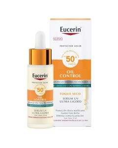 Eucerin Oil Control Serum UV Ultra Ligero FPS50+ 50ml Serum