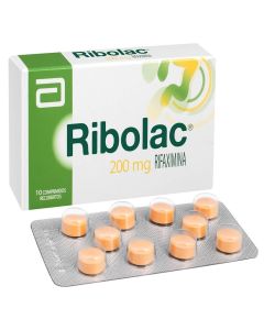 Ribolac - 200mg Rifaximina - 10 Comprimidos