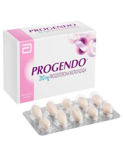 Progendo - 200mg Progesterona Micronizada - 30 Cápsulas