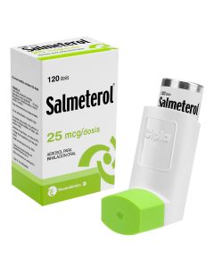 Salmeterol 25mcg/dosis - 120 Dosis de Aerosol para Inhalación