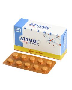 Azymol - 15mg Aripiprazol - 30 Comprimidos