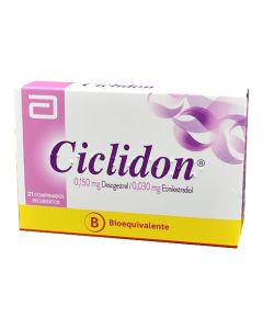 Ciclidon - 21 Comprimidos Recubiertos - Anticonceptivo Oral
