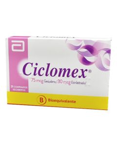 Ciclomex - 21 Comprimidos Recubiertos - Anticonceptivo Oral