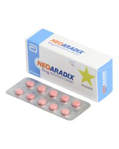 Neoaradix - 10mg Desmetilfenidato - 30 Comprimidos