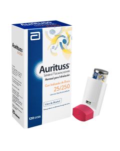 Aurituss 25/250 - 120 dosis Aerosol para Inhalación