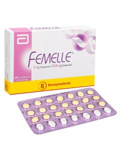Femelle - 28 Comprimidos Recubiertos - Anticonceptivo Oral