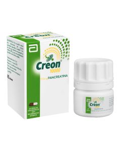 Creon 10000 - 150mg Pancreatina - 20 Cápsulas con Gránulos con Recubrimiento Entérico
