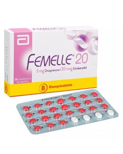Femelle 20 - 28 Comprimidos Recubiertos - Anticonceptivo Oral