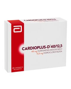 Cardioplus D 40/12,5 - 40 Comprimidos Recubiertos