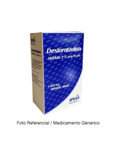Desloratadina 2,5mg/5ml - 60ml Jarabe