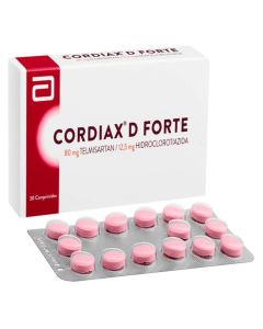 Cordiax D Forte - 30 Comprimidos