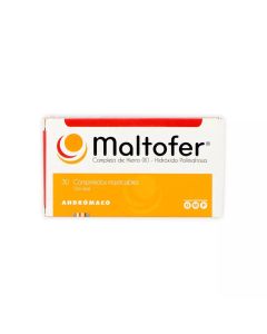 Maltofer Hierro 100mg 30 Comprimidos