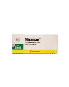 Microser 8mg 30 Comprimidos