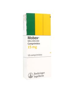 Mobex Meloxicam 15mg 10 Comprimidos