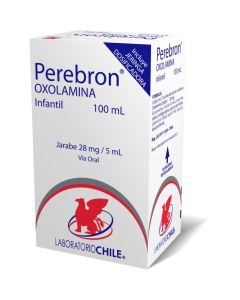 Perebron Infantil Oxolamina 28mg/5mL 100Ml Jarabe
