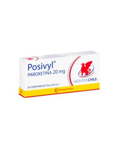 Posivyl - 20mg Paroxetina - 30 Comprimidos Recubiertos