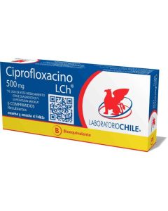 Ciprofloxacino 500mg - 6 Comprimidos Recubiertos