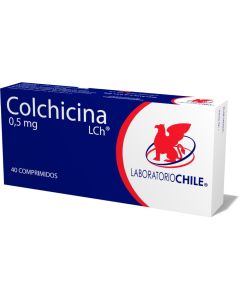 Colchicina 0,5mg 40 comprimidos