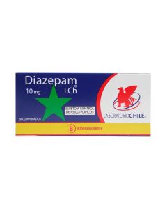 Diazepam 10mg 20 comprimidos