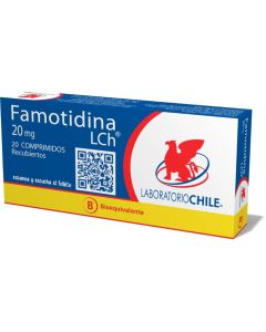 Famotidina 20mg 20 comprimidos recubiertos