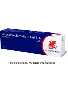 Lidocaína Clorhidrato 0,04 15Gr