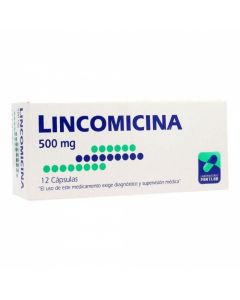 Lincomicina 500mg - 12 Cápsulas