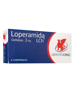 Loperamida 2mg 6 comprimidos