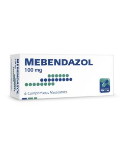 Mebendazol 100mg 6 Comprimidos